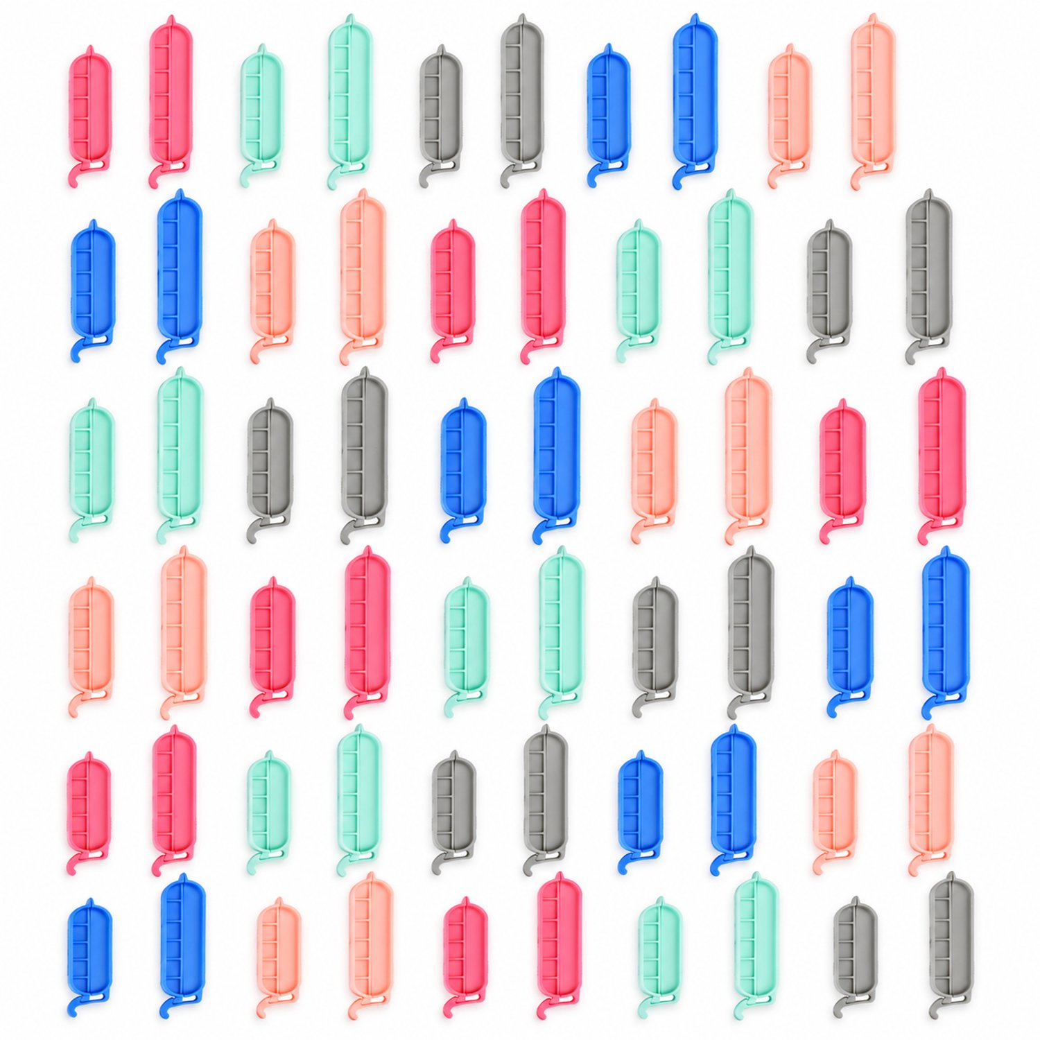 Vershoudclips - 60 Stuks - Zaksluiters in 2 Formaten
