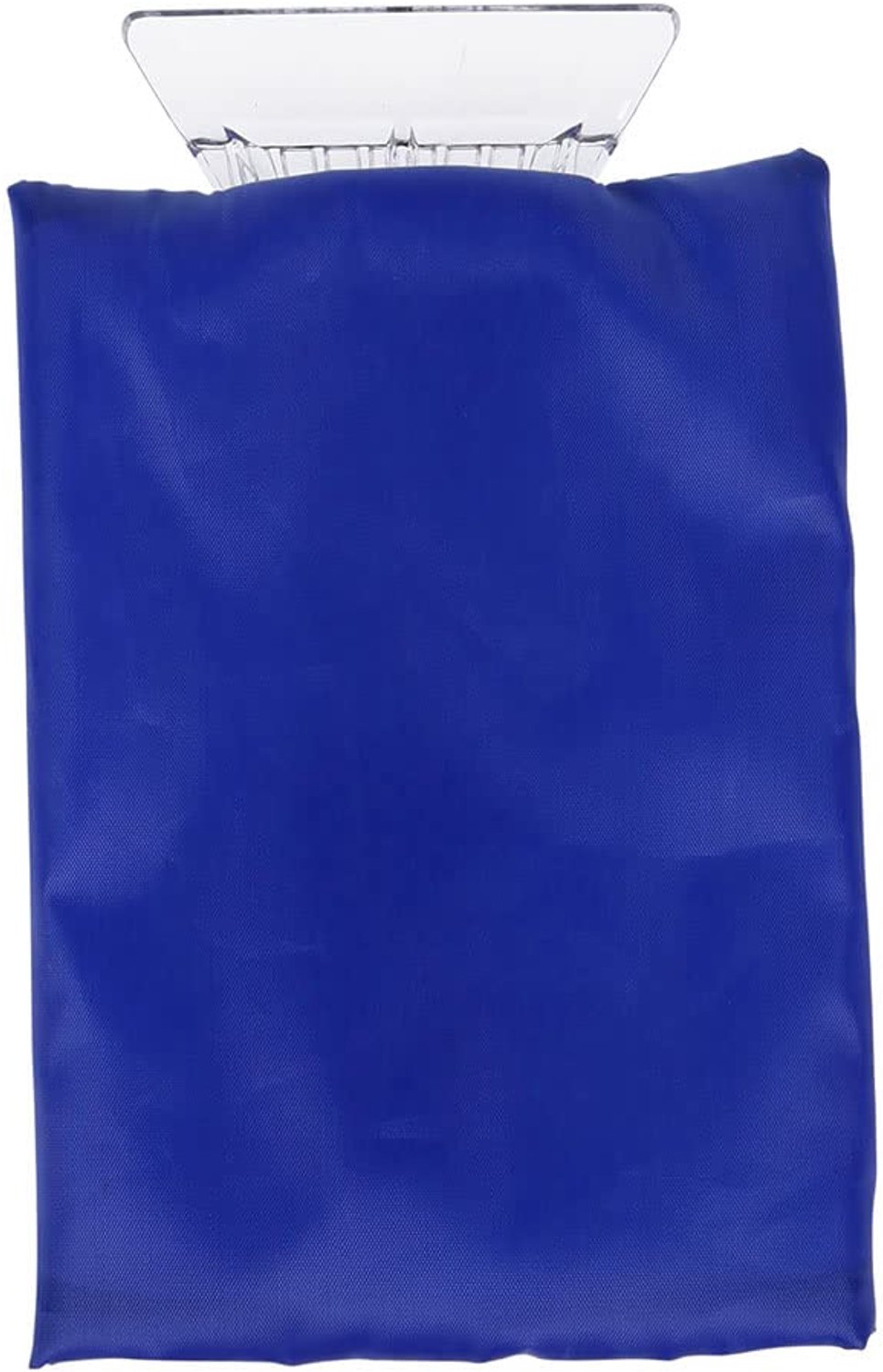 Famanu - IJskrabber met handschoen - Houdt de autoruiten ijsvrij - Gemakkelijk in gebruik - Blauw 1 stuk