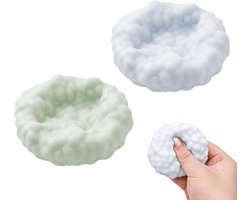 Flero Squeeze Ball (2 stuks) - Knijp Ballen - Fidget Cube Anti-Stress voor Kinderen & Volwassenen | Squishy Anti-Stress Speelgoed voor Thuis, Kantoor & School - Educatief Montessori Speelgoed, Speelgoed zonder Scherm, Cadeau