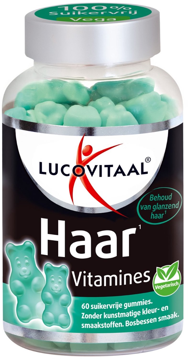 Bol.com Lucovitaal Haar Vitamines Gummies Suikervrij aanbieding