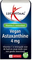 Lucovitaal Astaxanthine 4 mg Vegan 30 capsules