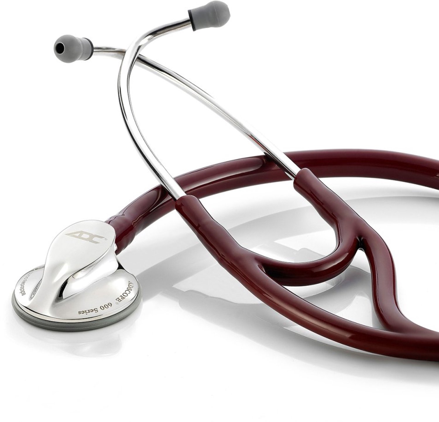 Adscope® 600 Cardiology Stethoscoop Burgundy