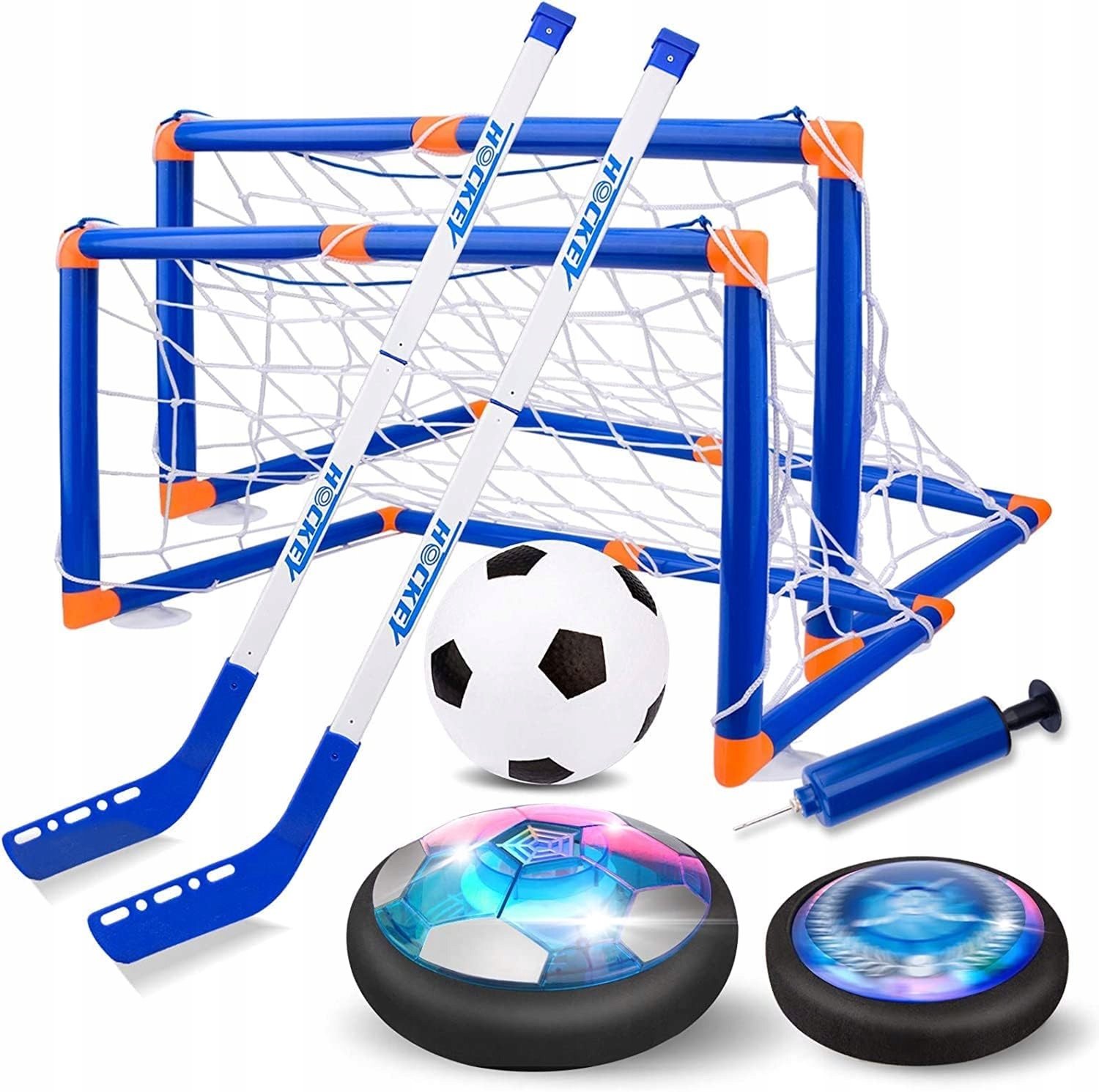 LED Hover Hockey & Voetbal Set voor Kinderen 3+