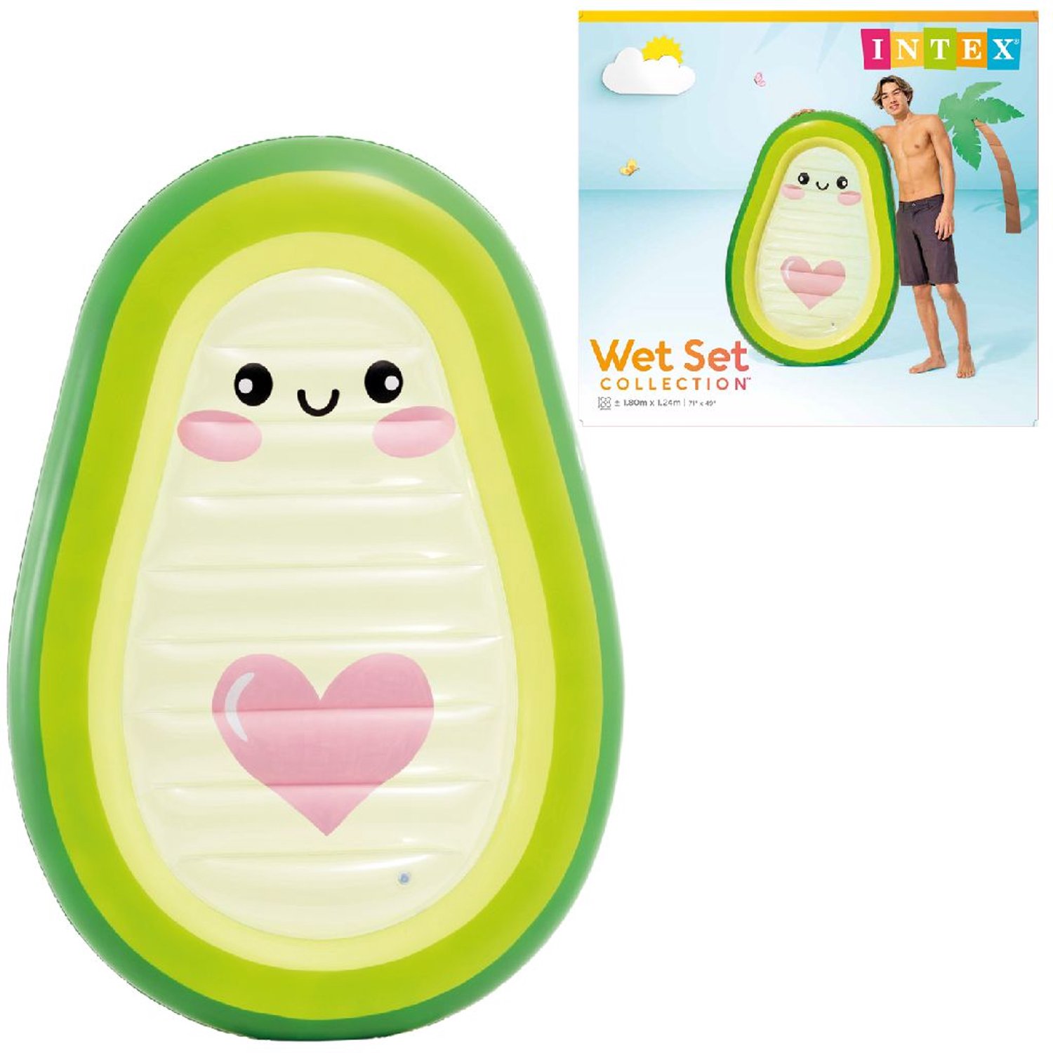 Intex Avocado Buddy Float 114 x 165 x 23cm (2017171)