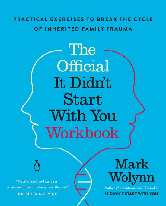 De officiële 'Het begon niet met jou' werkboek met praktische oefeningen om de cyclus van familiaal trauma te doorbreken.