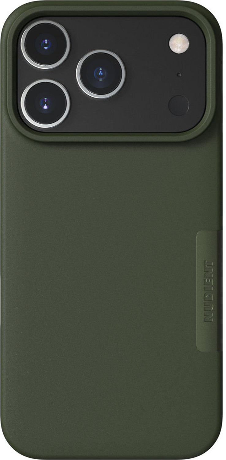 Nudient Hoesje geschikt voor Apple iPhone 17 Pro Telefoonhoesje Hardcase | Nudient Thin Backcover | iPhone 17 Pro Case | Back Cover - Pine Green | Groen