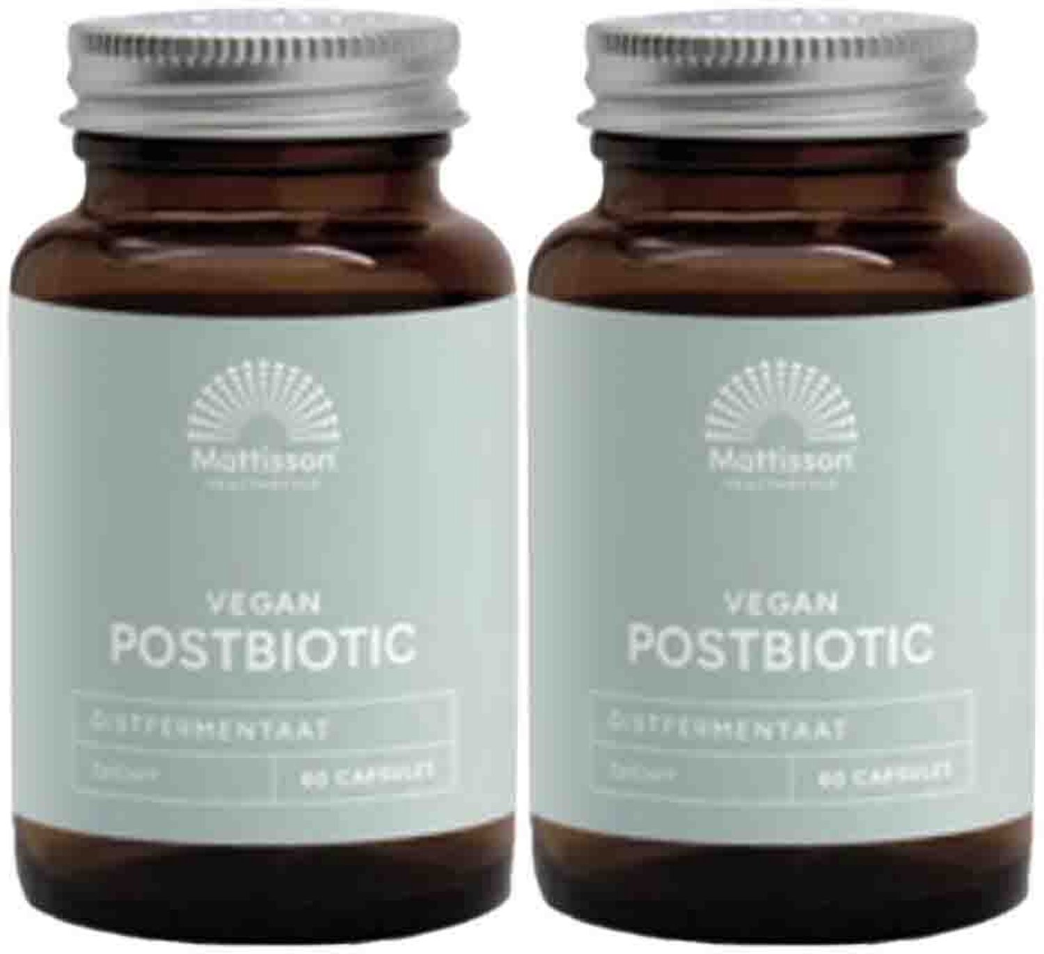 Mattisson - Postbiotic met Epicor - 2 x 60 capsules - Voordeelverpakking