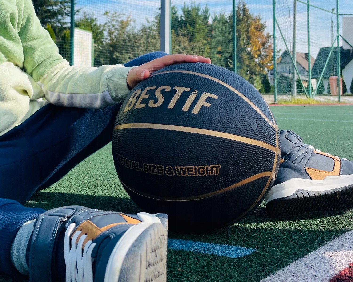 Bestif BPK03 Basketbal Maat 7 Zwart