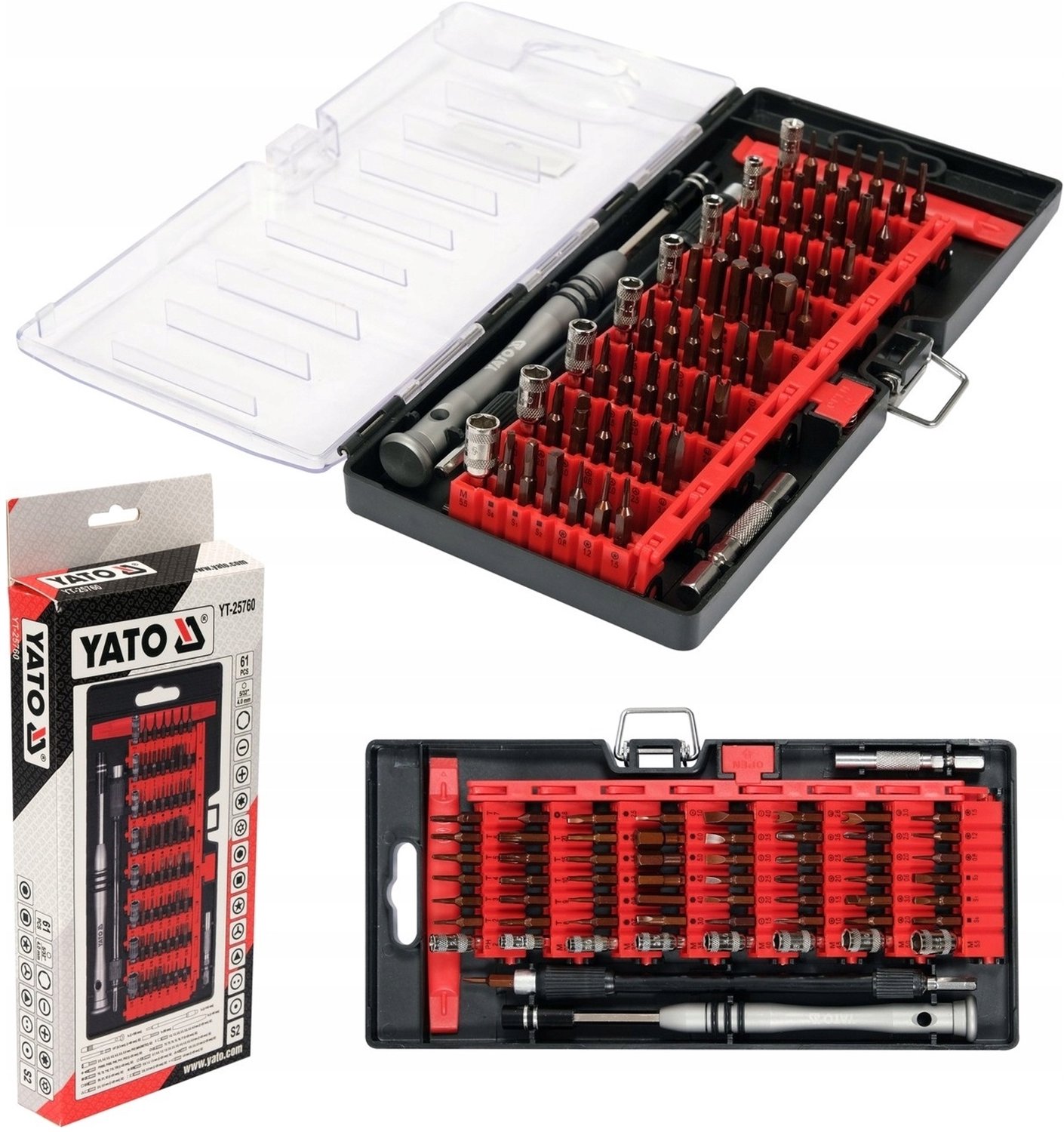 Yato Telefoon Reparatie Set 61 Delen