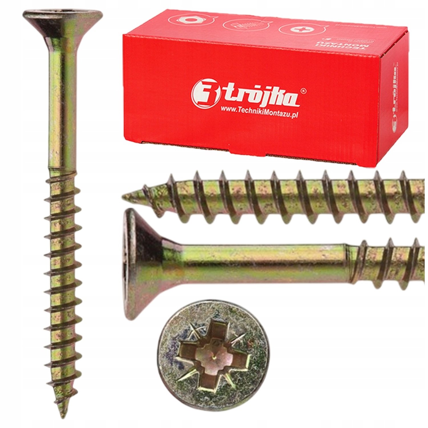 Geharde Schroeven 6x70mm Verzinkt - 5kg