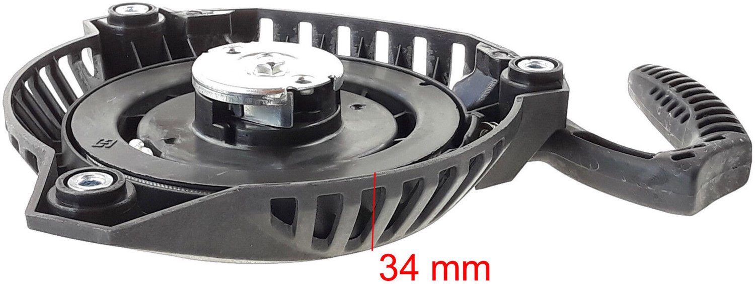 startmechanisme met terugslag voor de Scheppach LM41G / LMH400P / MP99-42-51E grasmaaier