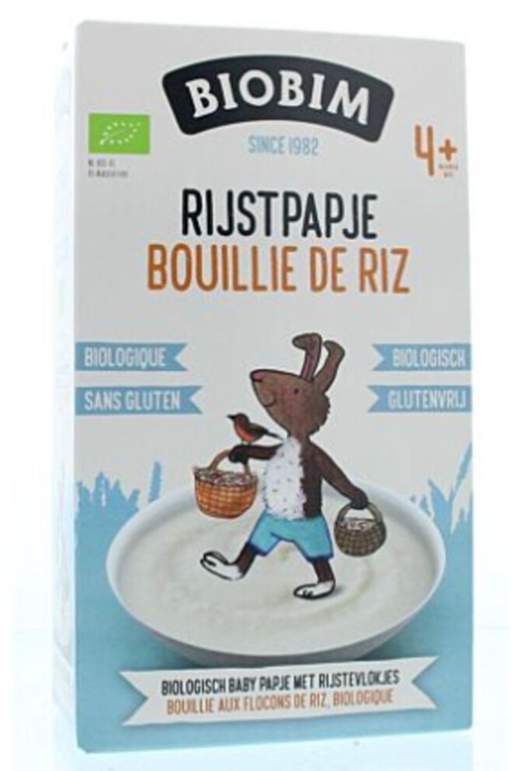 Biobim Rijstpapje 4+ mnd Bio 200 gr