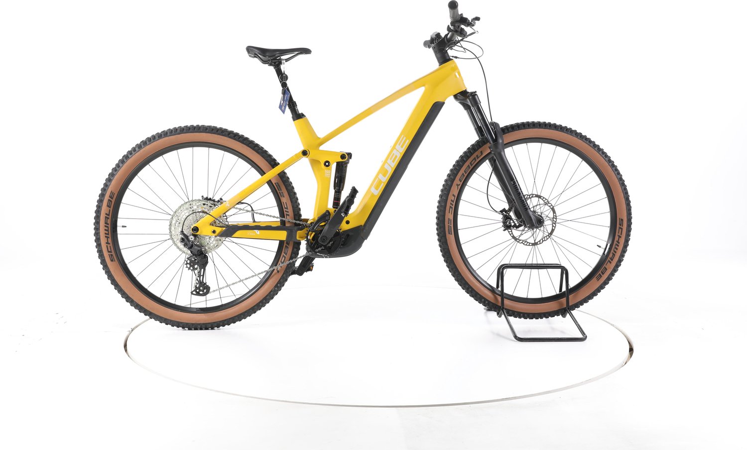 Cube Stereo Hybrid 140 Elektrische full-suspension mountainbike Bosch Accu 750Wh