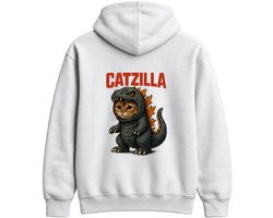 Kat Hoodie – CATZILLA – Dieren Outfit – Unisex Hoodie voor Dames & Heren – Leuk Cadeau