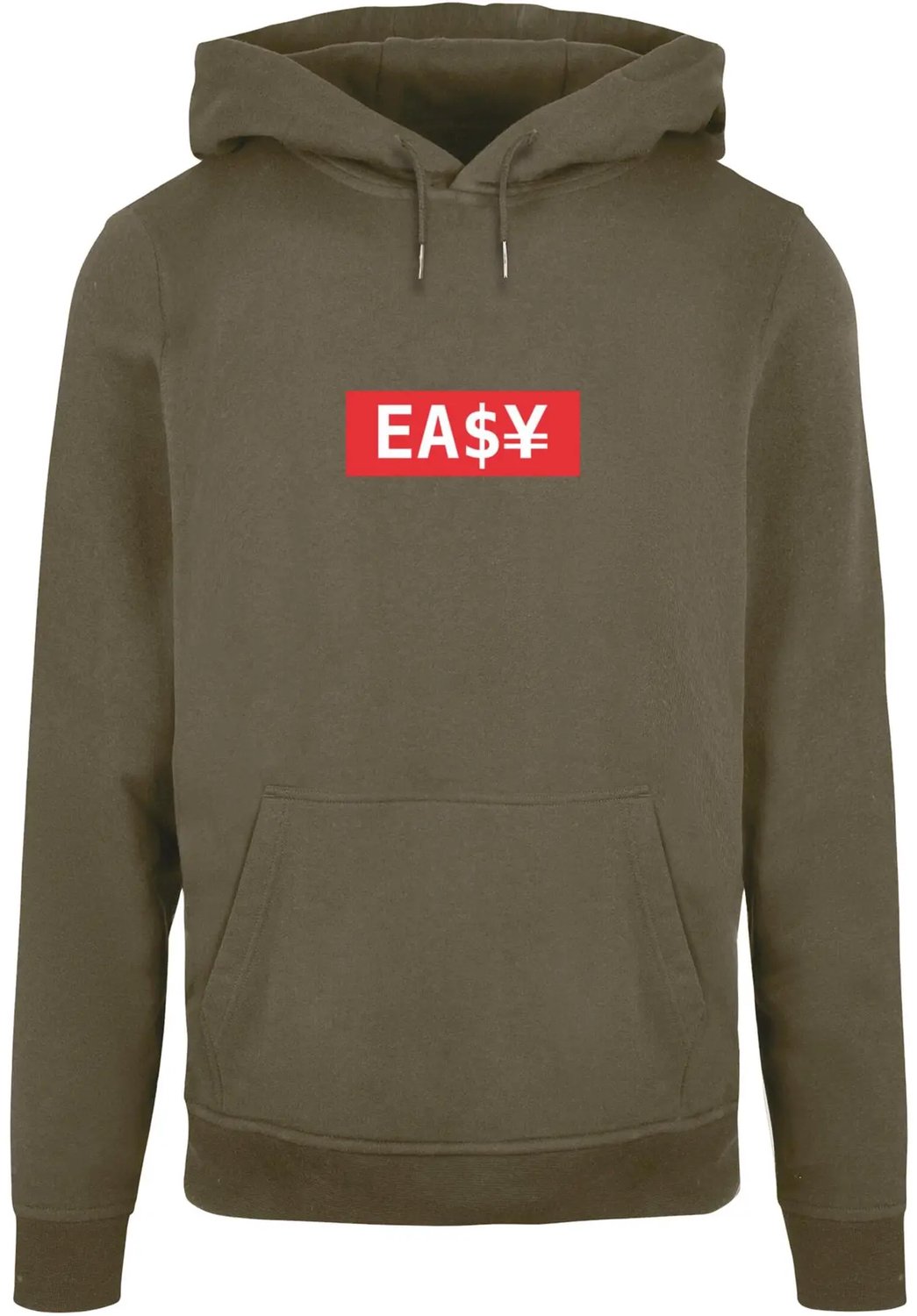 Hoodie Mister Tee Easy Basic Groen