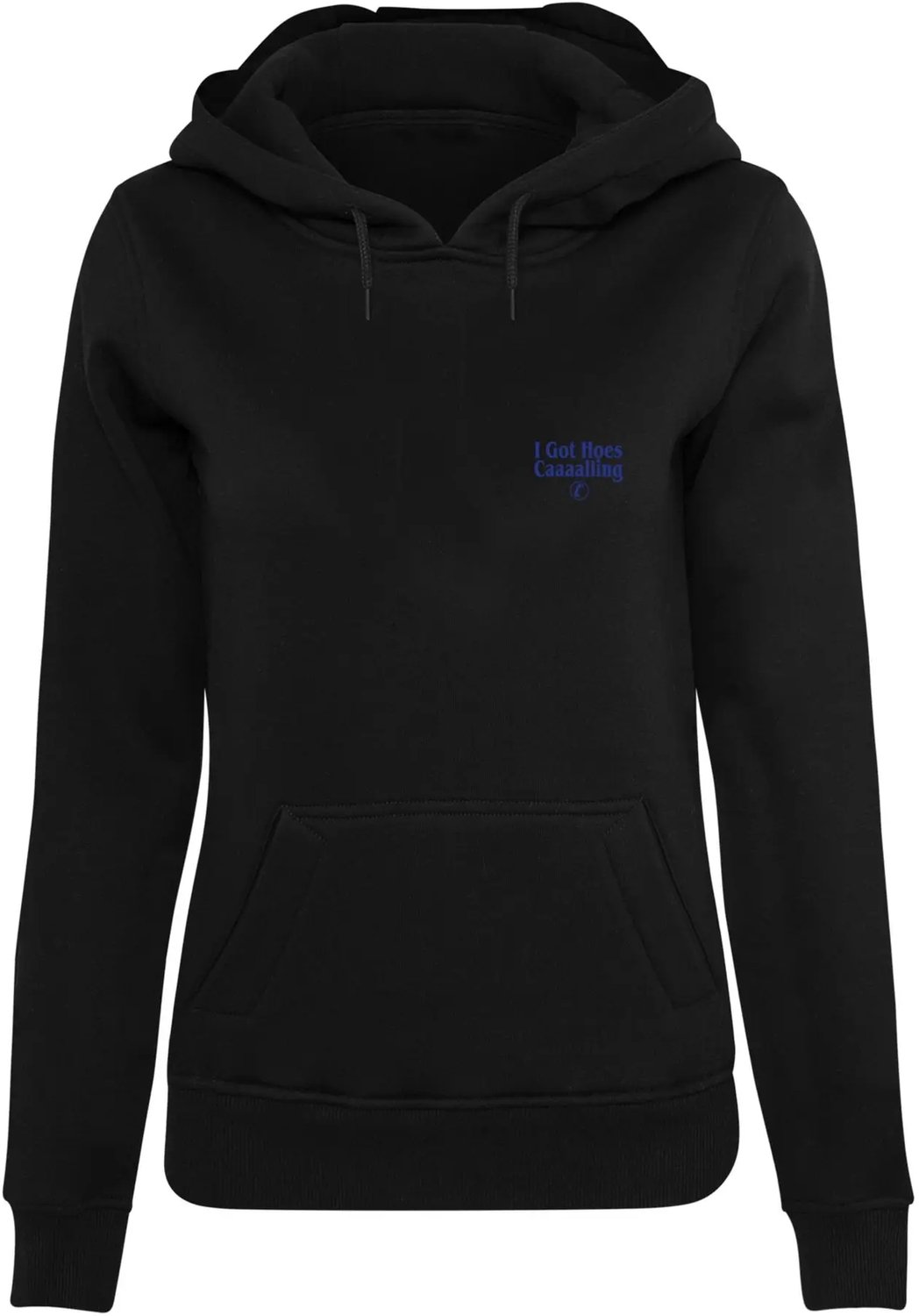 Dames Hoodie Mister Tee Mobamba Zwart