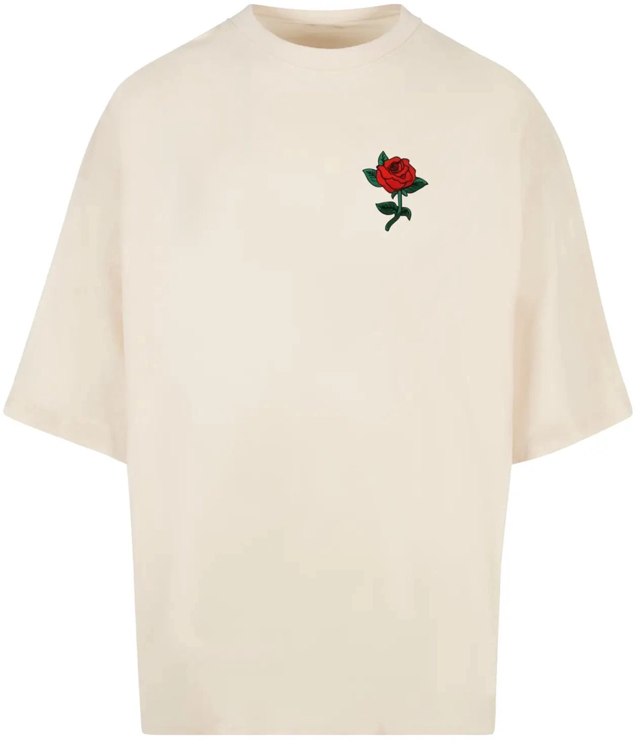 T-shirt Mister Tee Rose Huge Whitesand