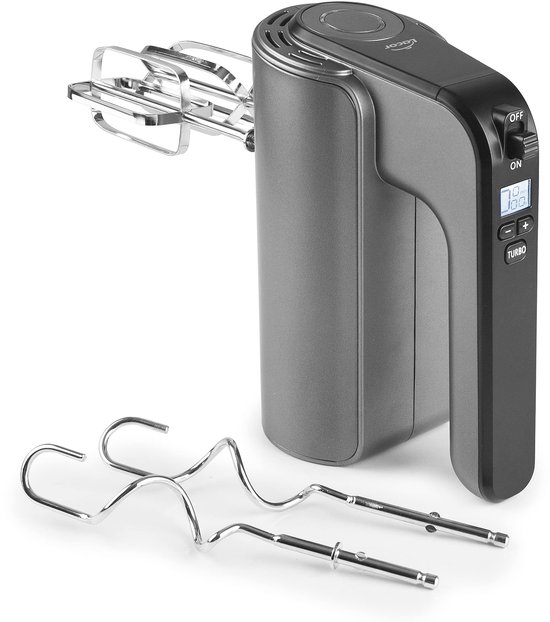 Handmixer - 350 W - Zwart/Bruin — afbeelding 4