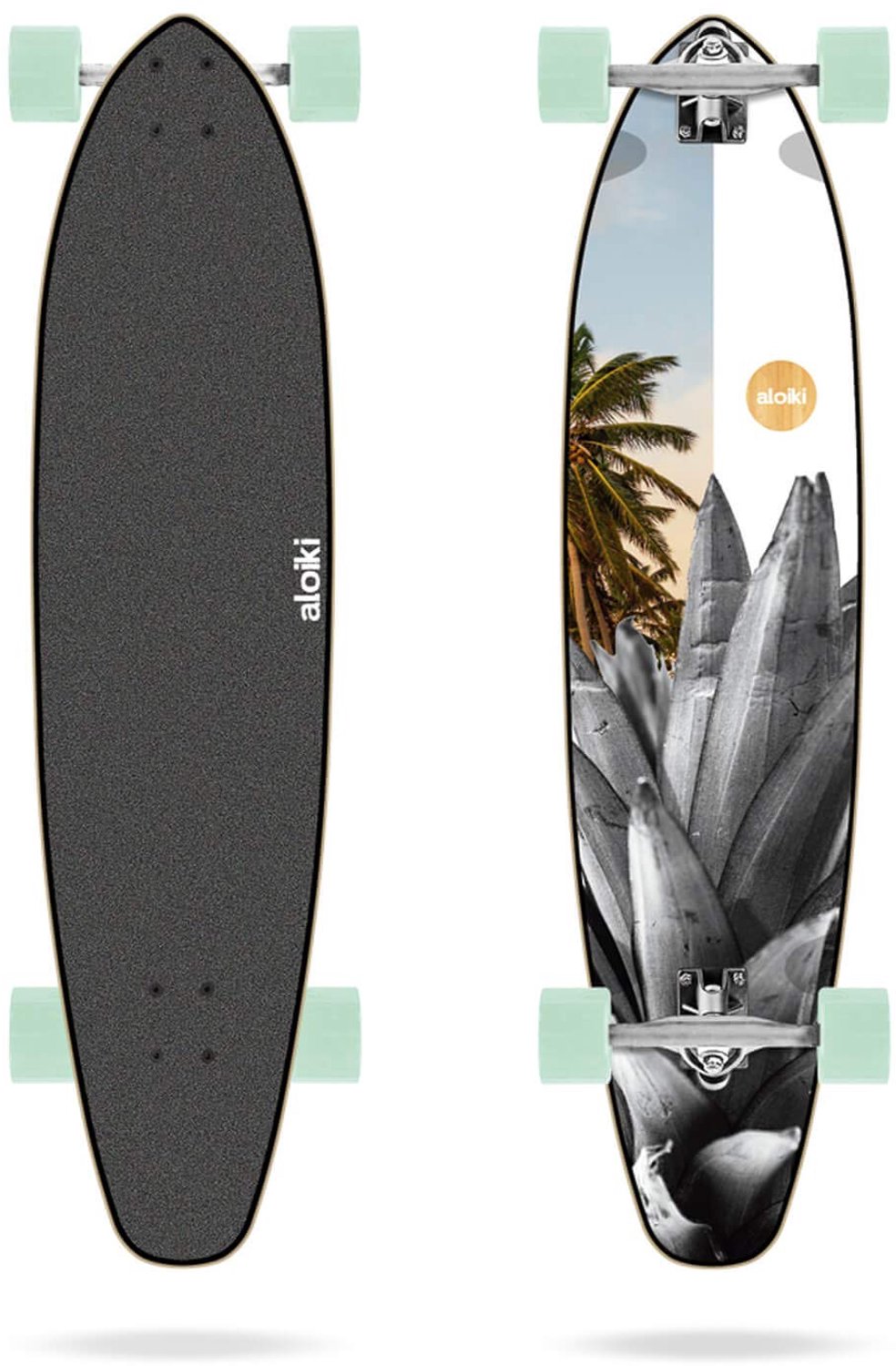 Complete Kicktail Longboard 37.8 Inch 50 Hojas