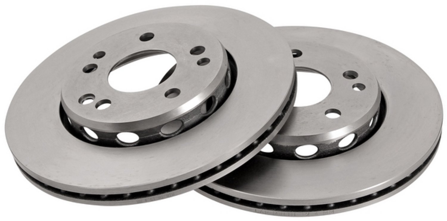 A.B.S. 15877 Remschijven voor, set van 2 - Mercedes E-Klasse W124 - 284 mm - geventileerd