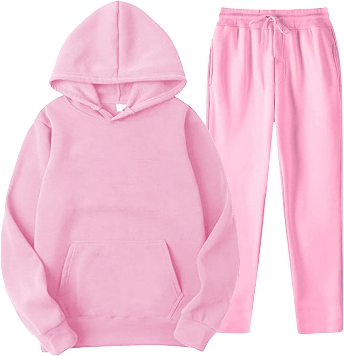 2-delige set voor heren, katoen, bovendeel en broek, joggingbroek, sport, chic, licht, lange mouwen, outdoor, tussenseizoen, comfortabel, met zakken, comfort, yoga, A8