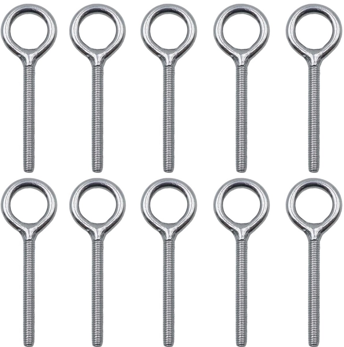 M4 304 roestvrij 10-pack