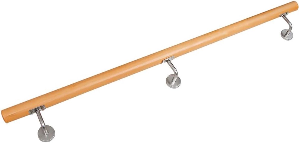 Leuning, trapleuning, reling voor trap, wandleuning V2Aox