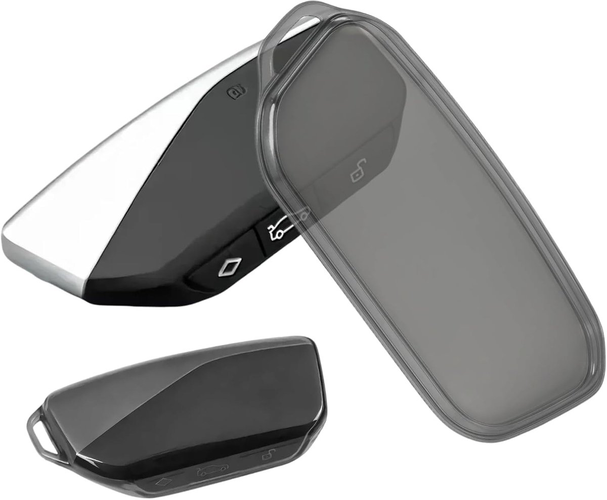 Autosleutel hoes voor BMW X1 X5 X6 X7 iX i7 2023-2024 - TPU sleutelcover - Beschermt originele sleutel - ShopVlot