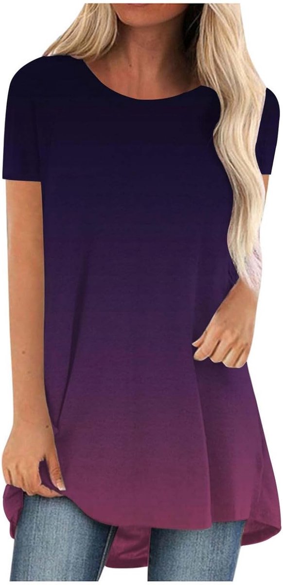Oversized T-shirt met korte mouwen