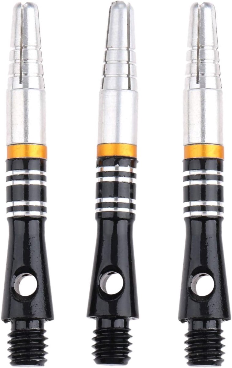 3pcs 40mm 360° draaibare dartstokken werpaccessoires van aluminiumlegering voor outdoor-sporten
