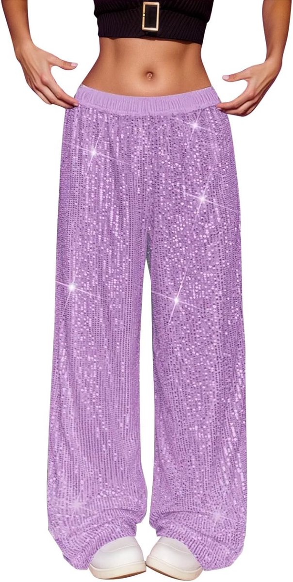 Broek Dames Zomer Brede Hoge Taille Vloeiend met Zakken Chic Strand Bohemian Losse Rechte Katoen Casual Lichtgewicht Mode A46
