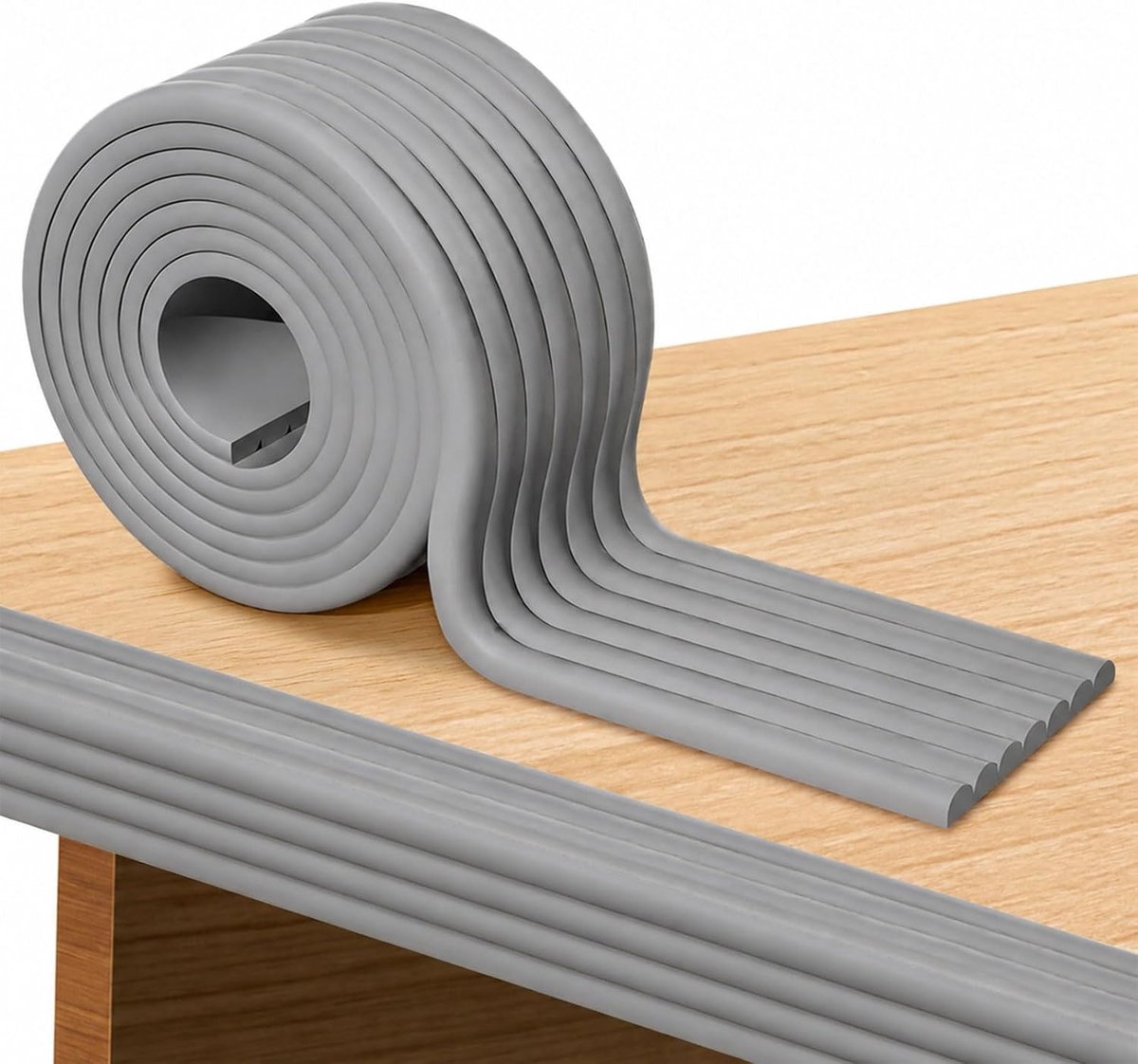Randbescherming voor kinderen, van schuimrubber, zelfklevend, tafelranden