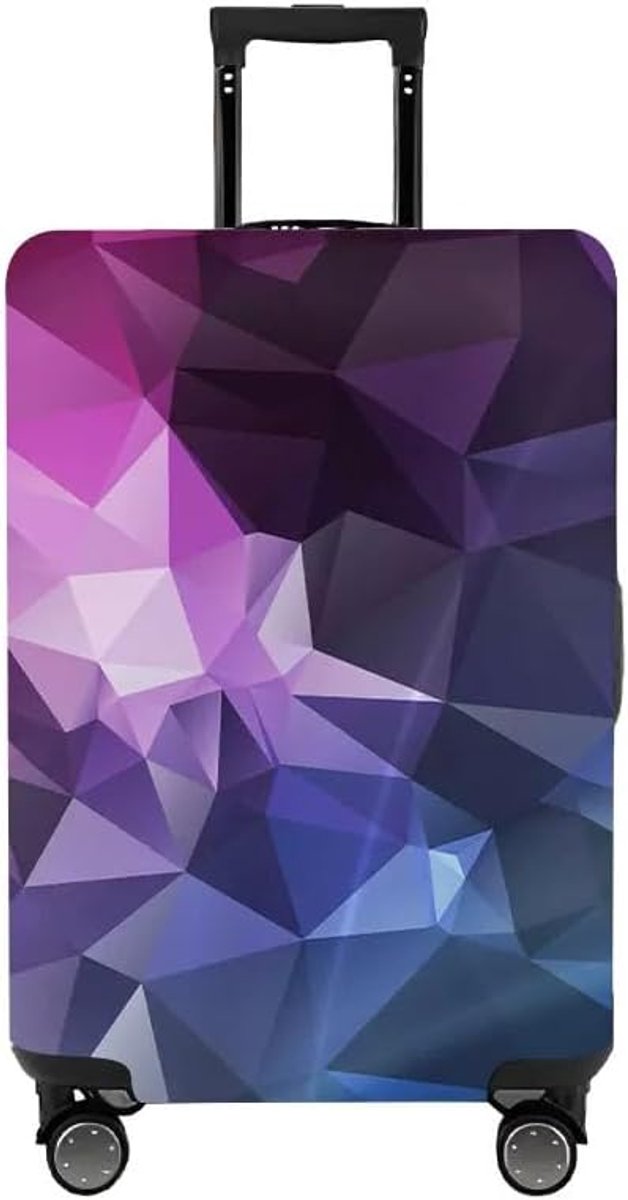 Kofferdeksel Dikker Bagage Cover Voor Kofferkast van Toepassing op 18 ''-32 '' Koffer, Koffer Beschermende Suitcase Luggage Cover (Geometry, L)