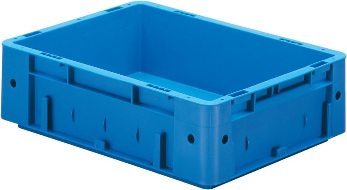 Transportkist blauw L400xB300xH210mm