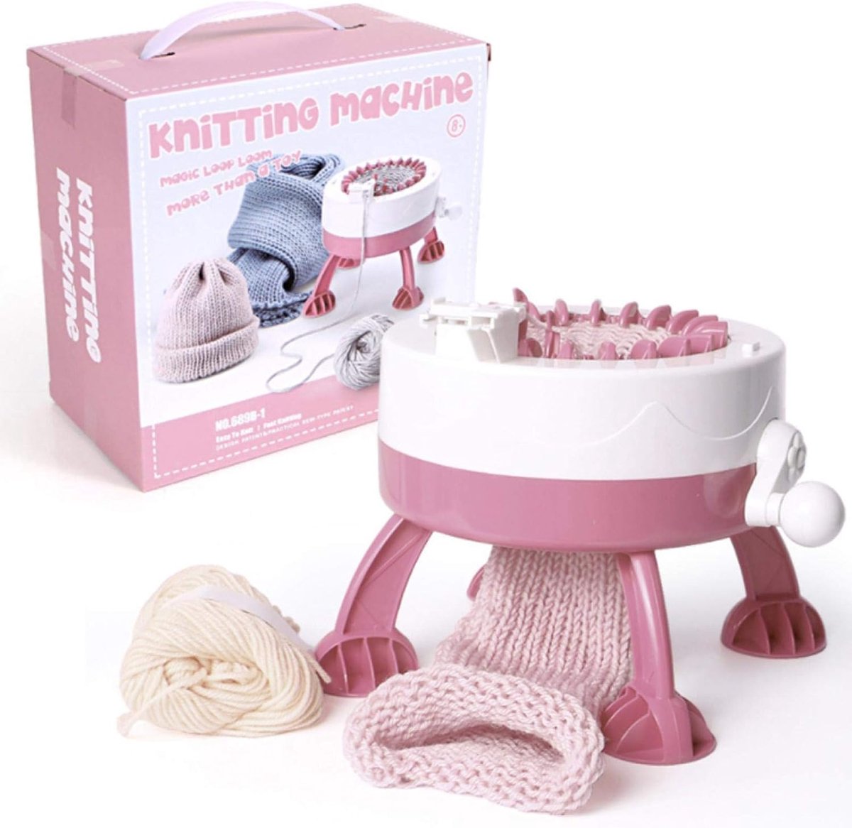 Breien Machine 22 Naalden Weven Loom Ronde Breien Machine Kit voor Sokken Hoed Sjaal Dekens