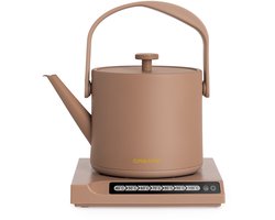 CREATE - Elektrische waterkoker 0,5 l met temperatuurregeling - Mokka - HATTORI
