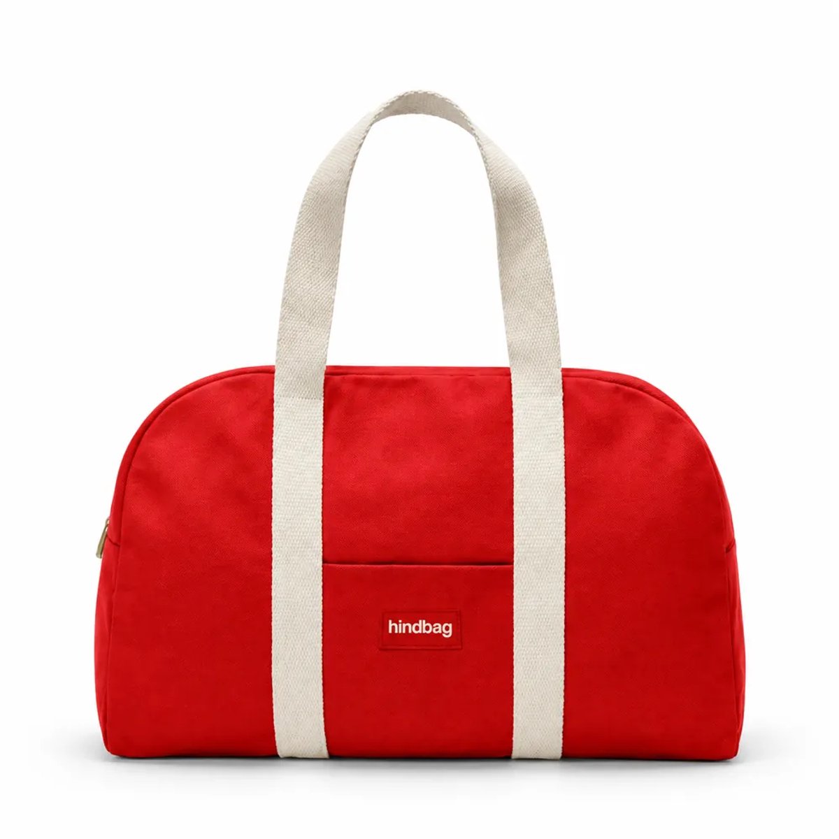 Hindbag sporttas Charlie rood - biologisch katoen