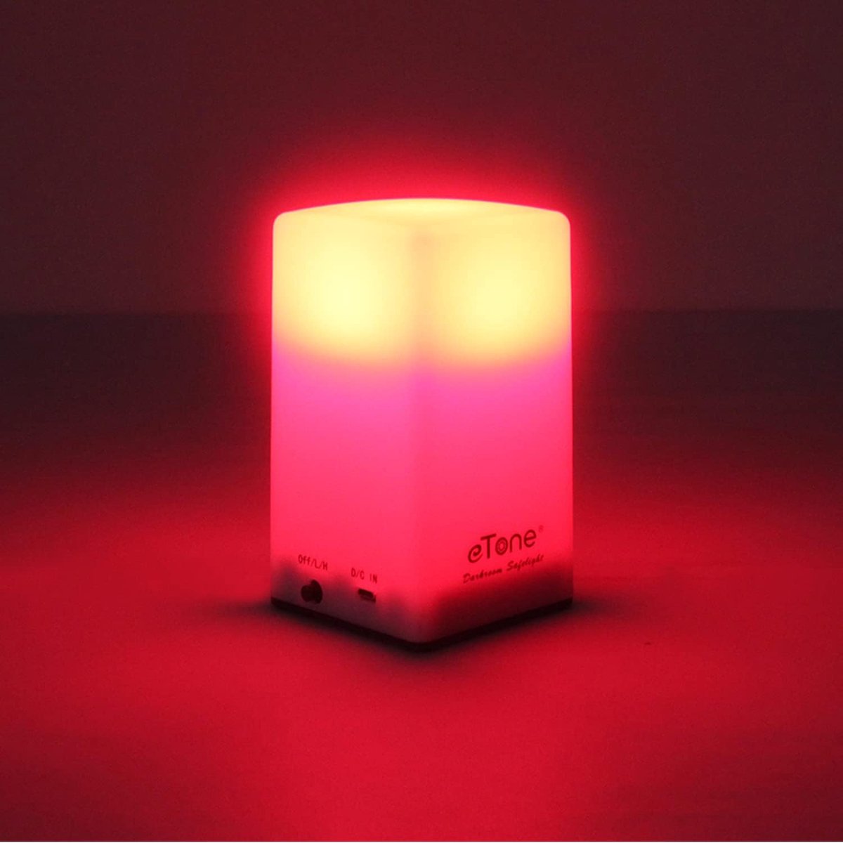 SnelShoppen - eTone Darkroom Veiligheidslicht Lamp 635nm USB Kabel voor Zwart-Wit Film en Afdrukken, Hoge Kwaliteit Plastic, Ideaal voor Fotografie en