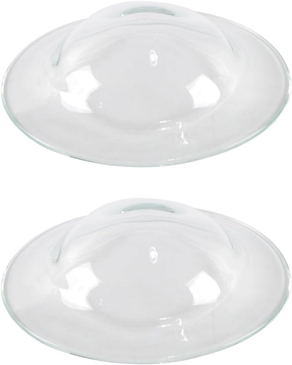 Aroma lamp vervangende olie verwarmers - ronde glazen kom - wax kaars smelt deksel - eenvoudig wisselen van geur - ShopVlot