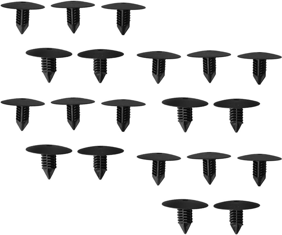 SnelShoppen - 20 Stuks Universele Auto Deurtrim Montageclips voor Bumpers, Mudguards en Deuren - Duurzame PA66 Kunststof Bevestigingsclips voor Auto A