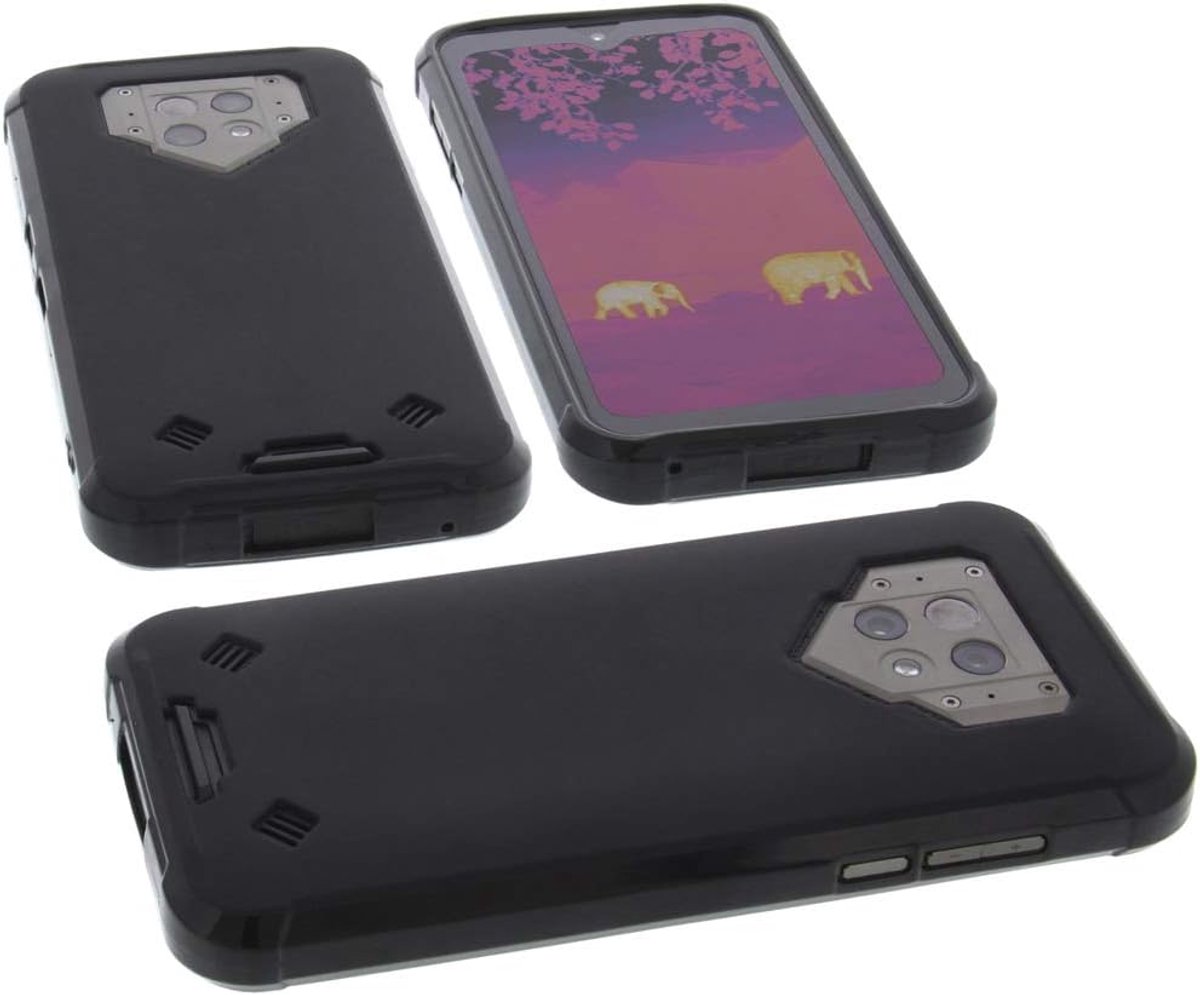 Case Compatible with Blackview BV9800 PRO Rubber TPU Protection Mobile Phone Case Black - ShopVlot