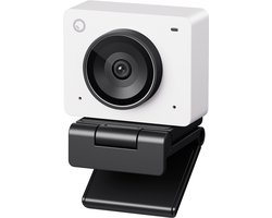 OBSBOT Meet 2 Cloud White - 4K Webcam Voor PC - Met 1/2" Sensor - AI-Framing & Autofocus