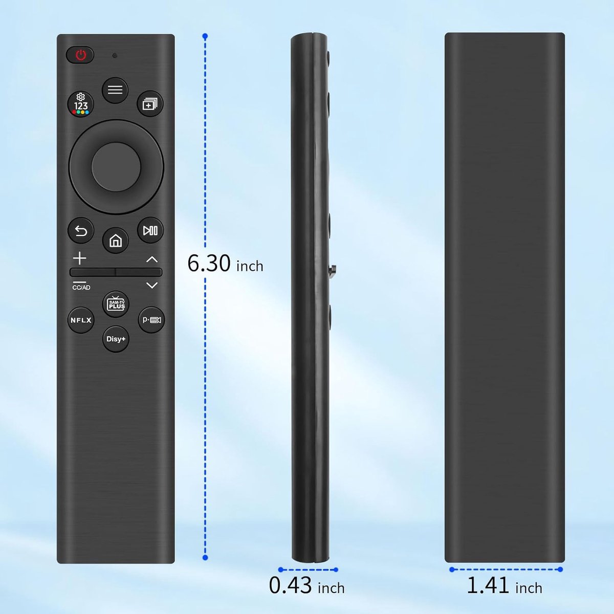 Afstandsbediening voor Samsung TV, BN59-01385A Universele afstandsbediening voor Samsung TV QLED OLED 4K 8K Smart TV's, met 4 sneltoetsen thumbnail 5