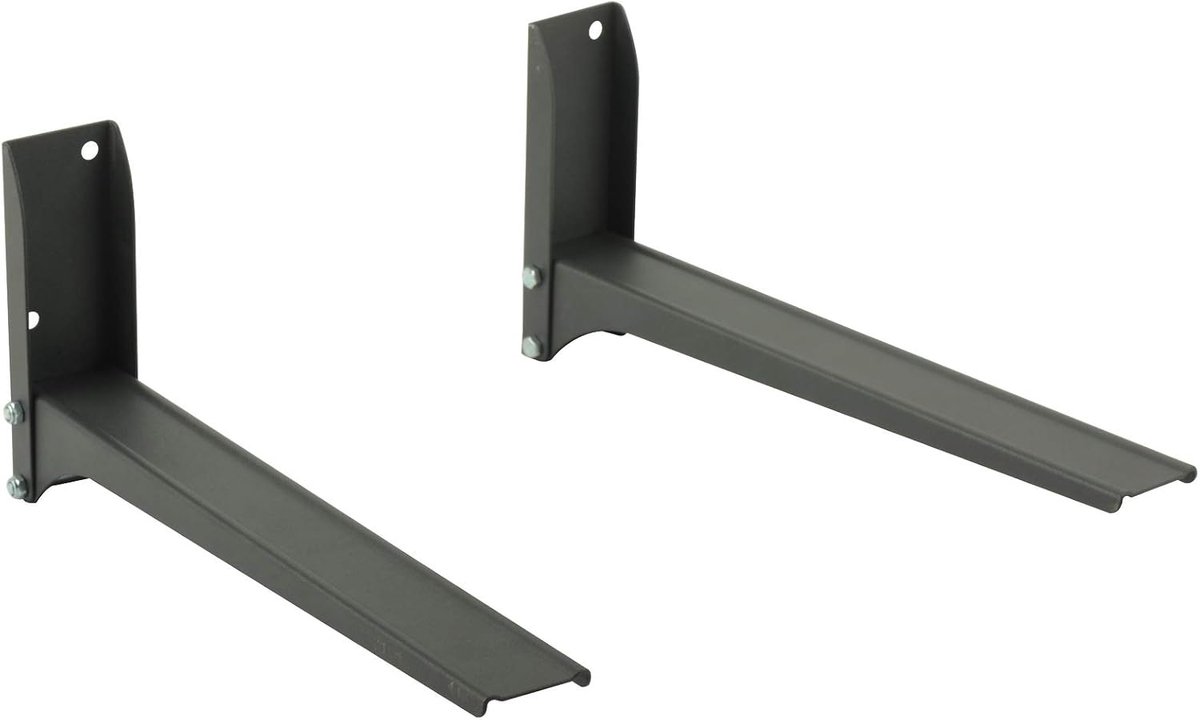 Muurbeugel voor magnetron in keuken voor grilloven Mini-Grill zwart Model: H76B
