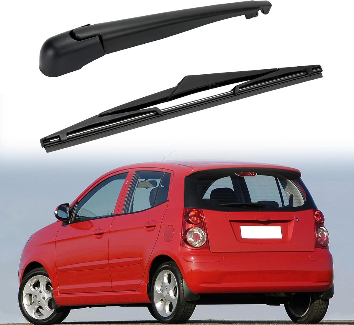 Ruitenwisserset, voor KIA Picanto 04-10 achterruitwisser achterruit voor KIA Picanto 2004-2010