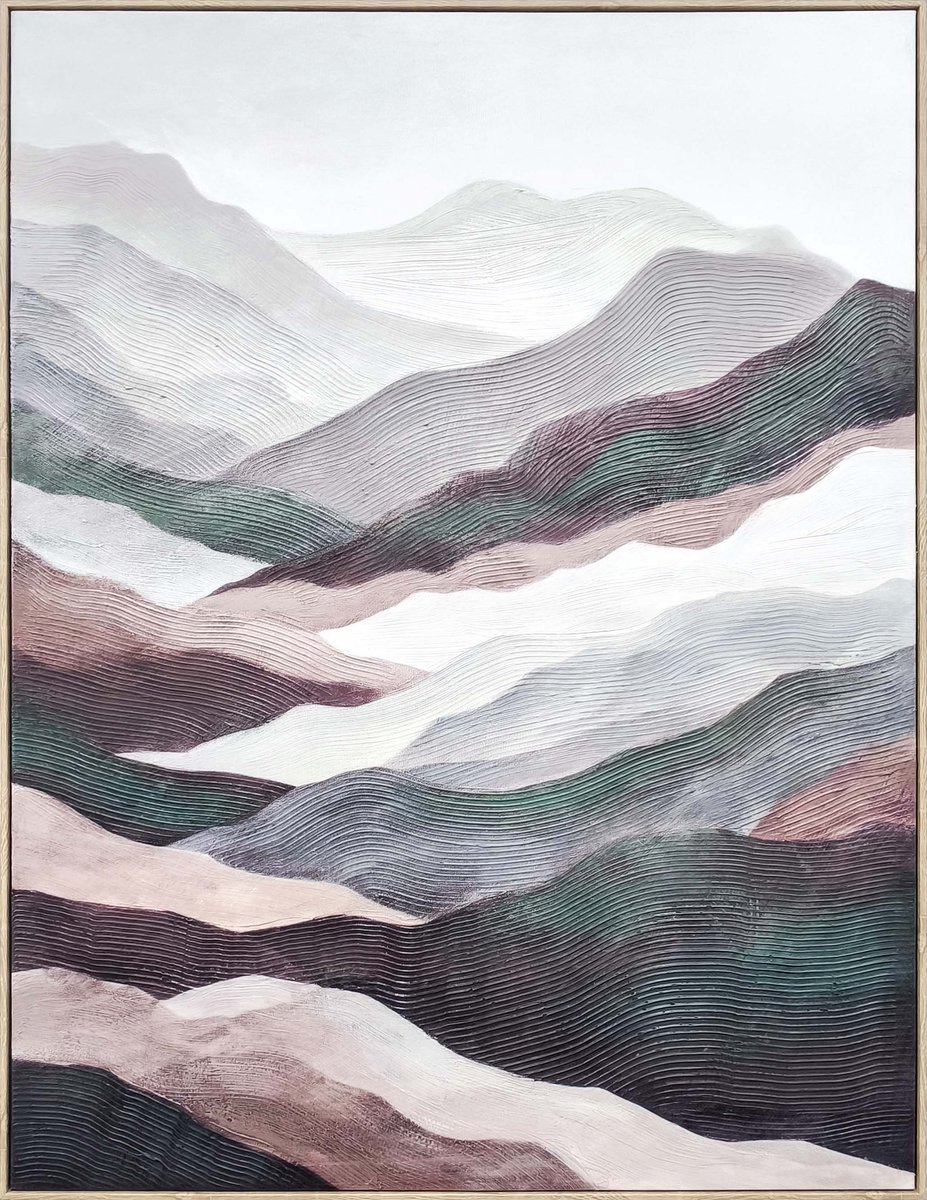 Schilderij 70x90cm Terra Haze
