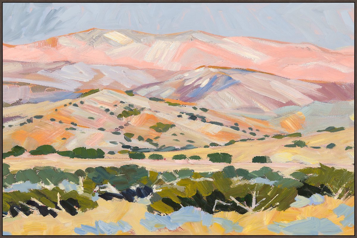 Schilderij met frame mountains