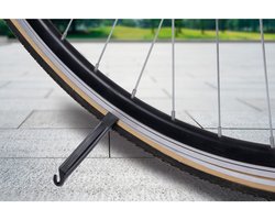 Bicycle Gear Bandenlichters Set van 3 Stuks - Fietsbandlichters voor een Snelle en Eenvoudige Bandenwissel - Compact en Licht in Gewicht - Gemaakt van Kunststof - Afmetingen 100x25x12mm - Kleur Zwart