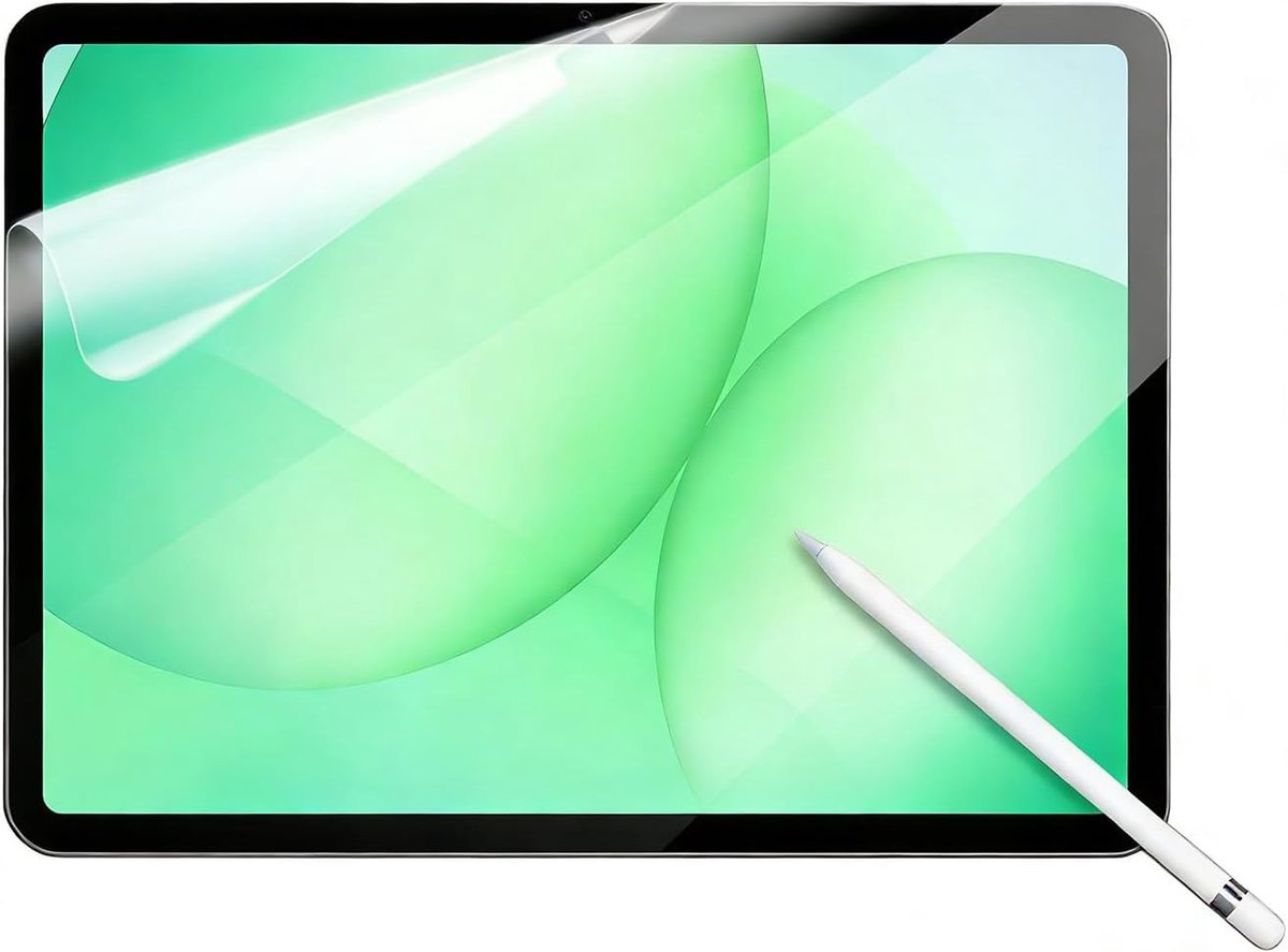 Displaybeschermfolie voor Samsung Galaxy Tab A11+/Tab A11 Plus 11 inch tablet, schermbescherming van PET-papier, mat, om te schrijven, tekenen, anti-vingerafdruk, hoge gevoeligheid