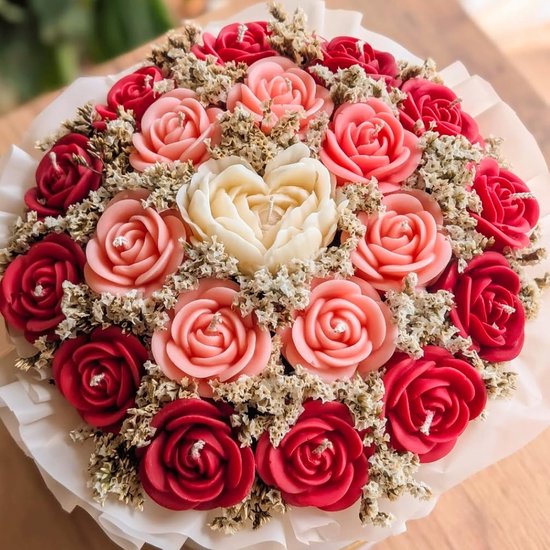 Berenkaarsvorm, 3D-siliconen vormen voor beren, verjaardagscadeaus, moederdaggeschenken, huwelijksgeschenken en vitrines (set van drie delen: beer + bloem) — afbeelding 2